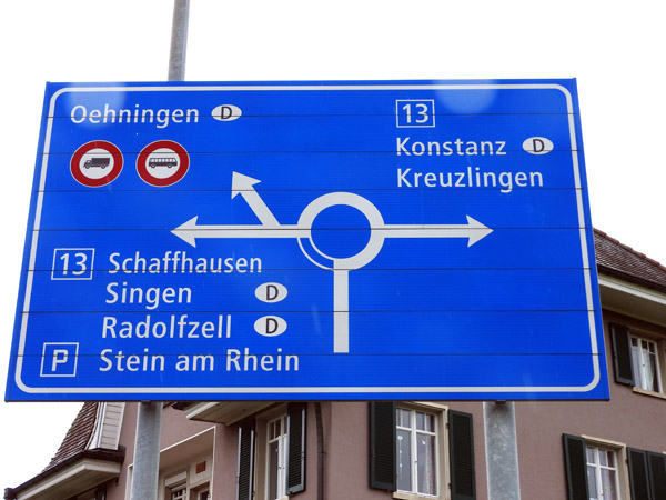 Roundabout, Stein am Rhein