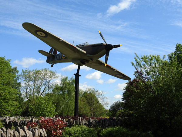 Sydney Camm Memorial - designer of the Hawker Hurricane