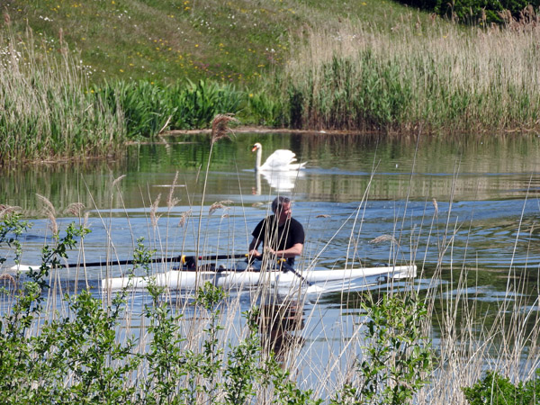 Kayaking on the Jubilee River