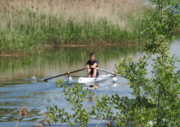 Kayaking on the Jubilee River