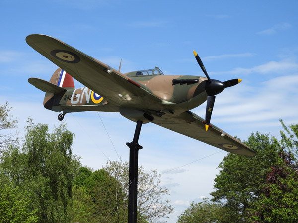 Sydney Camm Memorial - designer of the Hawker Hurricane