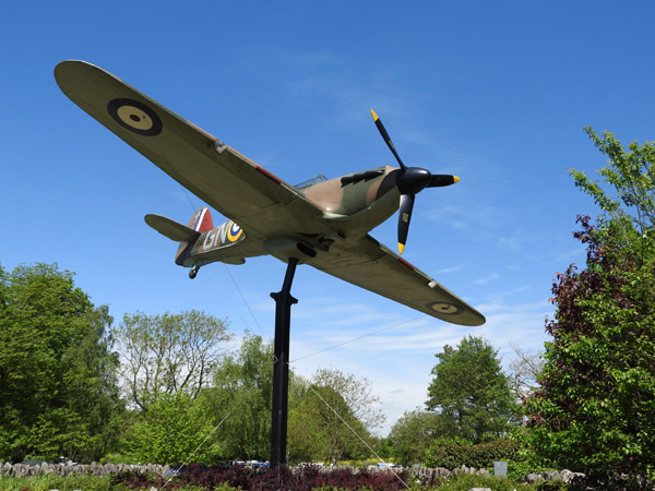 Sydney Camm Memorial - designer of the Hawker Hurricane