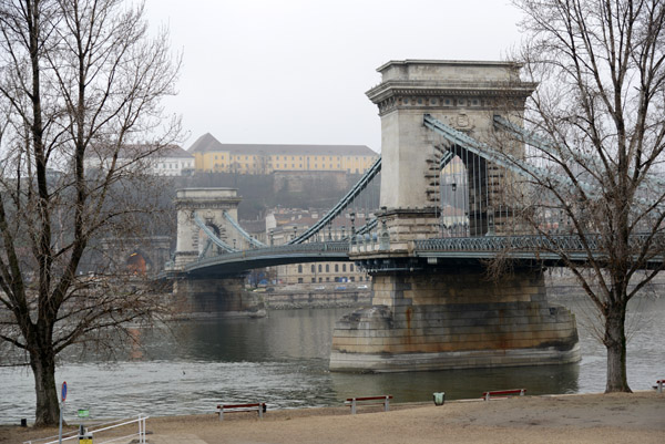Szchenyi Lnchd - Chain Bridge, Danube River Budapest