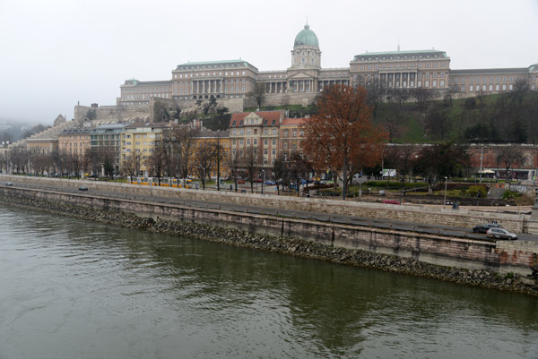 Buda Castle from the Chain Bridge, Budapest