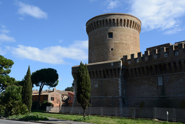 Rocca di Ostia - Castle of Julius II, constructed 1483-1486