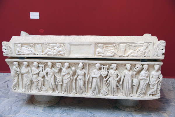 Sarcophagus of the Muses from the Isola Sacra, 2nd C. AD