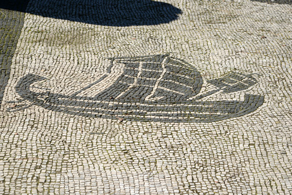 Ship Mosaic - Forum of the Corporations, Ostia Antica