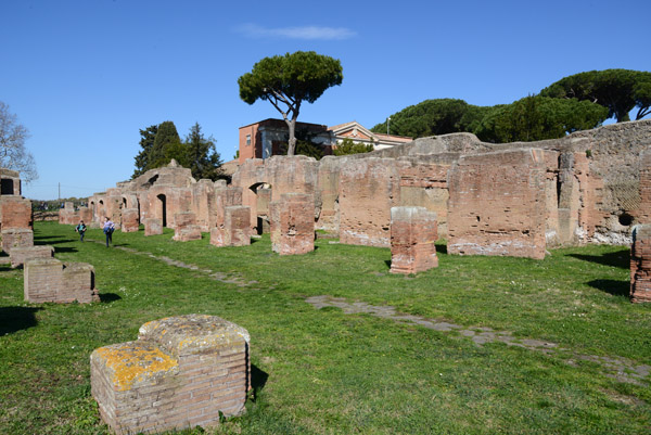 Cardo Maximus, the main north-south road of a Roman town