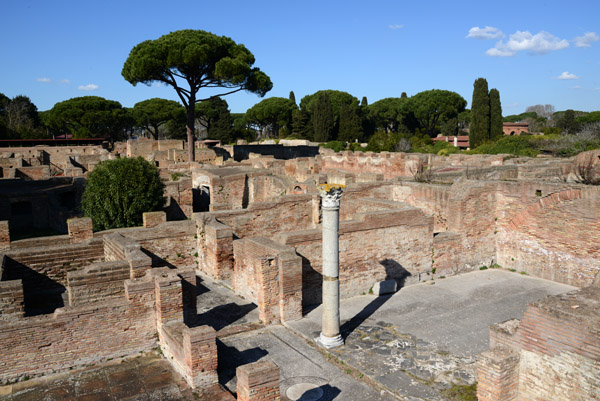 Domus del Protiro - House of the Porch, mid-3rd C., Ostia Antica