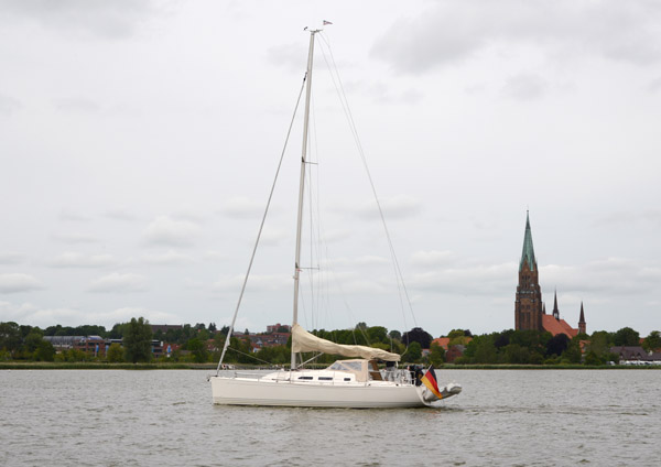 Sailboat on the Schlei, Schleswig