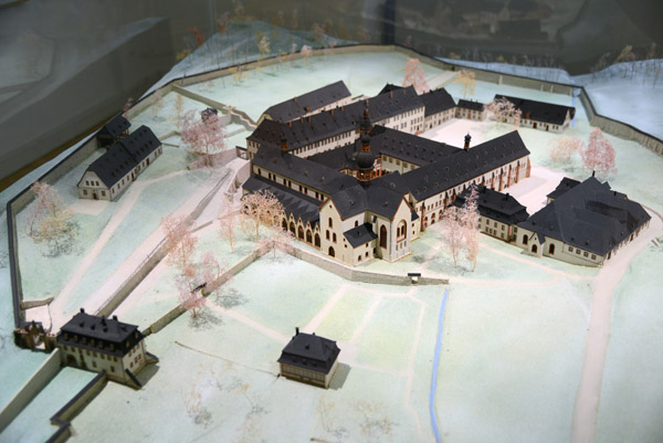 Model of Kloster Eberbach