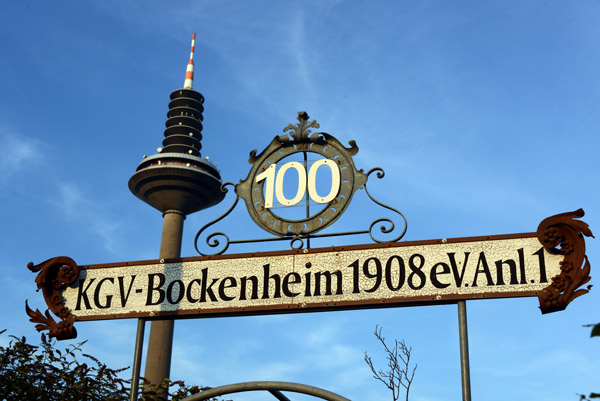 KGV-Bockenheim (Garden Club), Europaturm, Frankfurt