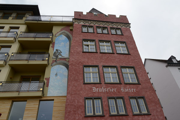 Deutscher Kaiser, late gothic tower house, ca 1490, restored 2007-2011