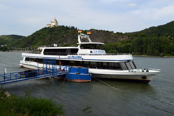 Rhine River Tour Boat La Paloma, Spay-Rhein