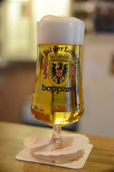 Local beer, Boppard, im Tal der Loreley