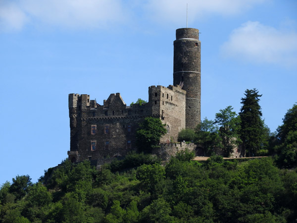 Burg Maus, constructed 1356-1386 by the Archbishop-Electors of Trier