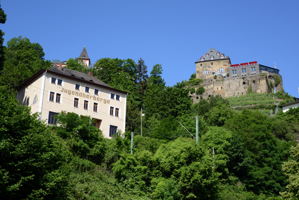 Burg Rheinfels and the St. Goar Jugendherberge (Youth Hostel)
