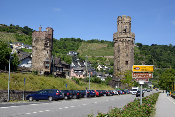 Ochsenturm and Katzenturm, Oberwesel