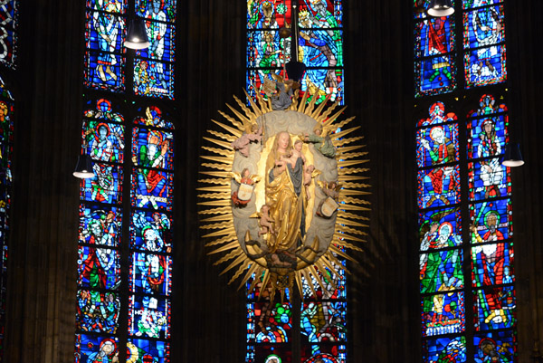 Late-Gothic Radiant Madonna, 1524, Choir, Aachen Cathedral
