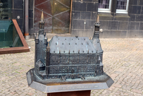 Model of the Rathaus, Aachen