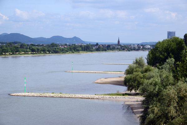 Recrossing the Rhine, Friedrich-Ebert-Brcke