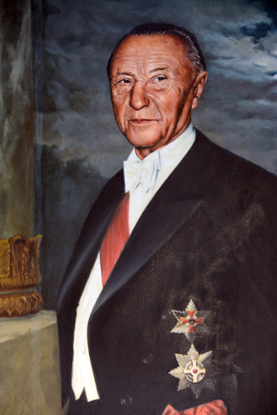 Konrad Adenauer, first post-WWII Chancellor of West Germany