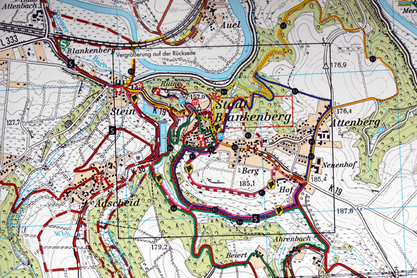 Map of Stadt Blankenberg, Rhein-Sieg-Kreis