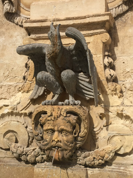 Fountain of the Eagle, St. George's Square, Valetta