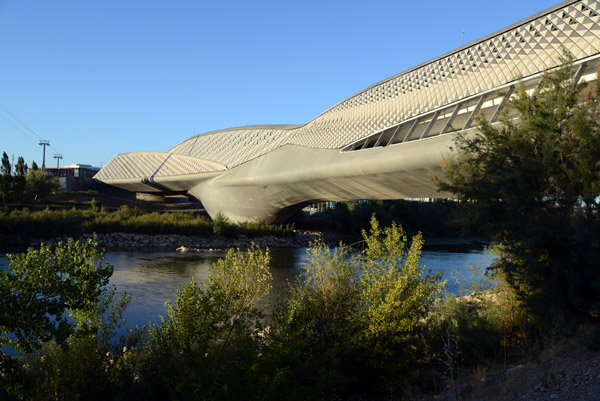 Pabelln Puente, bridge by Zaha Hadid from Expo '08, Zaragoza