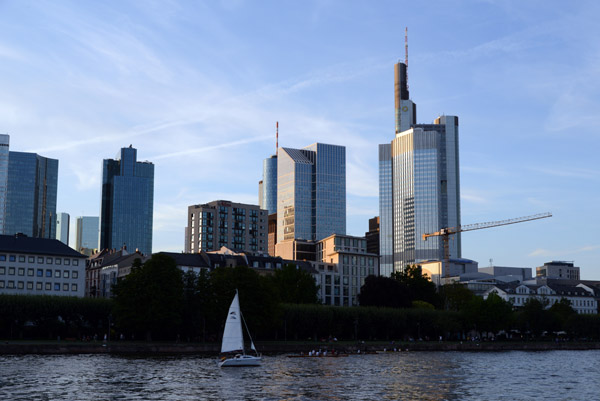 Frankfurt Skyline with the River Main