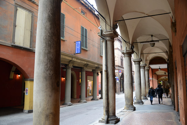 Arcades along Via San Vitale, Bologna