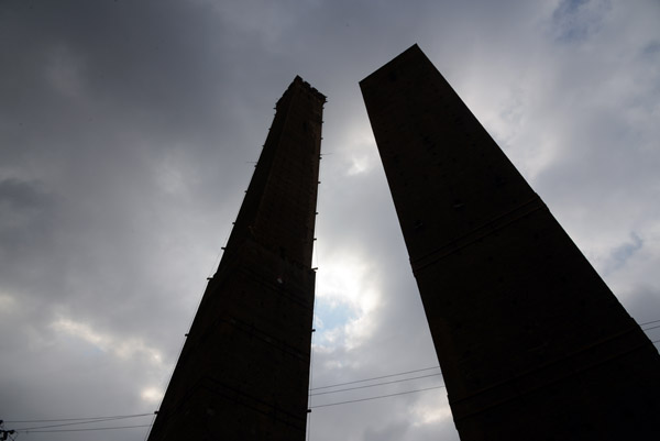 Bologna's iconic 12th Two Towers - le due torri