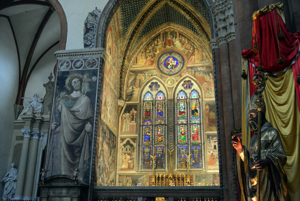 Chapel of the Magi (formerly Bolognini) with frescos by Giovanni da Modena