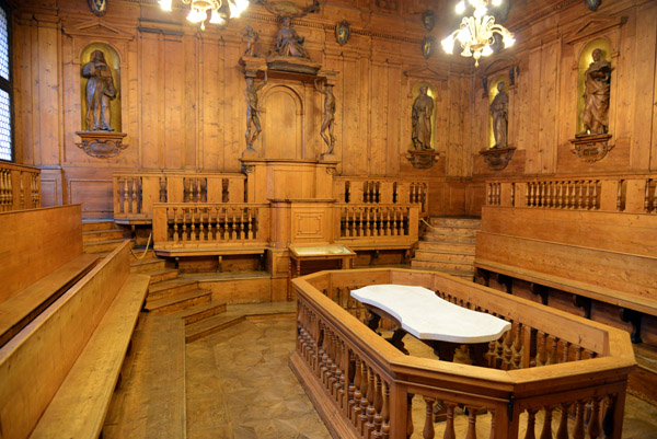 Anatomical theatre of the Archiginnasio, 1636-1638, Medical School of the University of Bologna