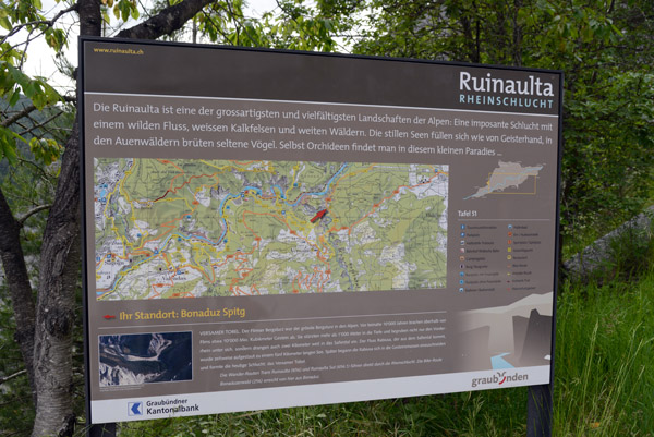 Ruinaulta - Rheinschlucht, Bonaduz Spitg