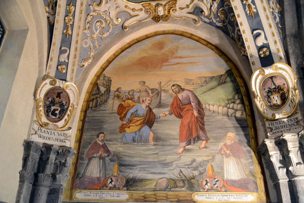 Jesus Walking on Water, Kathedrale St. Mari Himmelfahrt, Chur