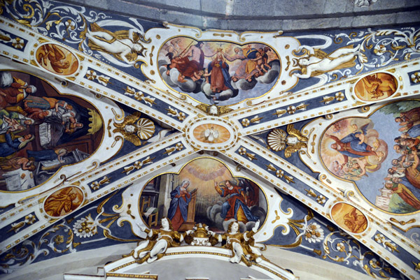 Ceiling frescoes, Kathedrale St. Mari Himmelfahrt, Chur