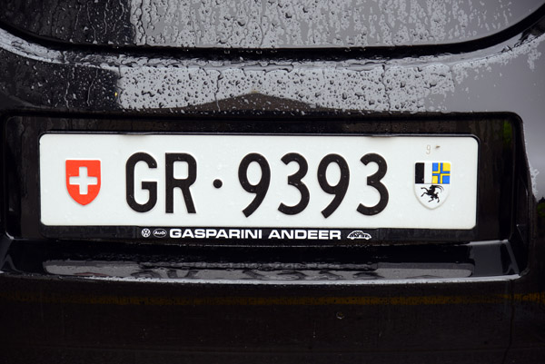 Swiss License Plate - Graubnden (Grisons)