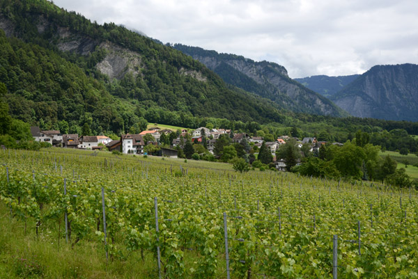 View from the Landgasthof zur Bndte, Jenins