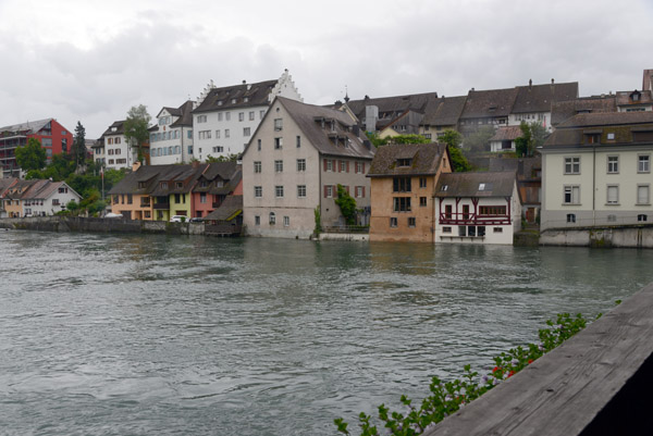 Diessenhofen from the Gailingen, Germany, side of the Rheinbrcke