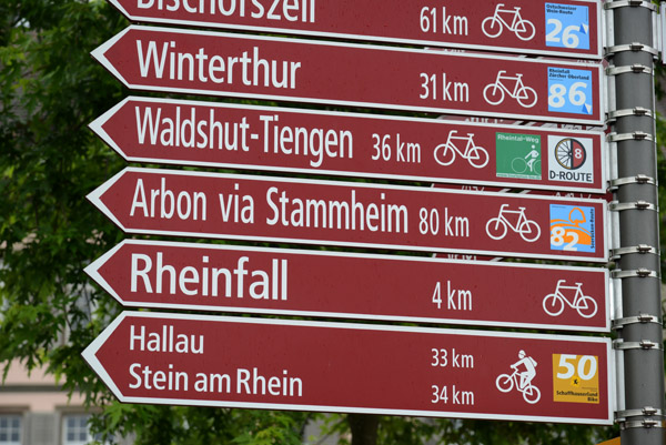 Schaffhausen to Rheinfall 4km