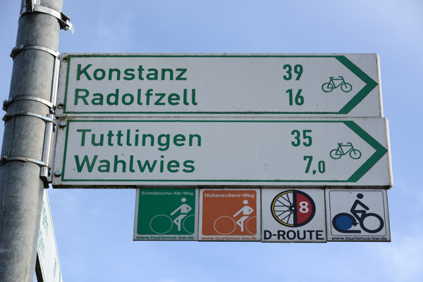 Cycling paths along the Bodensee, Ludwigshafen