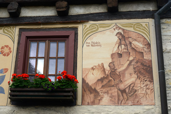 Wall Mural - Das Frulein von Hallenberg, Scharfeck