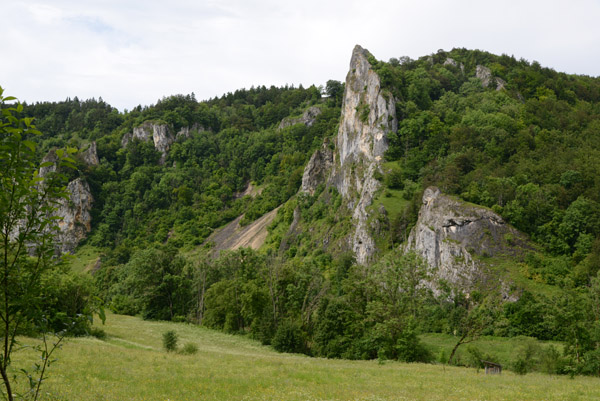 Stiegelesfelsen - cliffs in the Upper Danube Valley/Oberes Donautal Nature Preserve