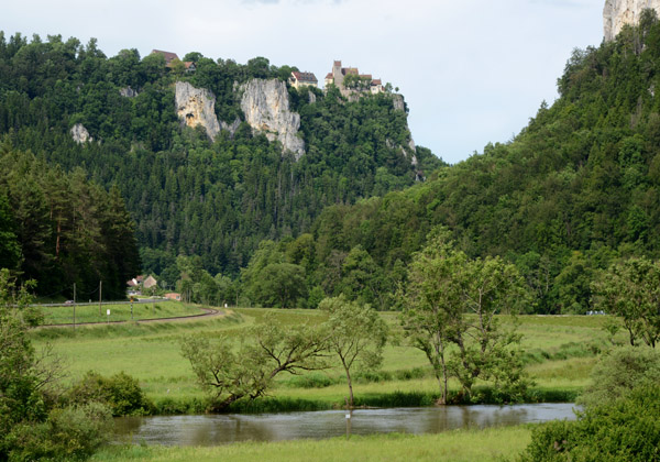 Burg Wildenstein on the clifftop, Oberes Donautal