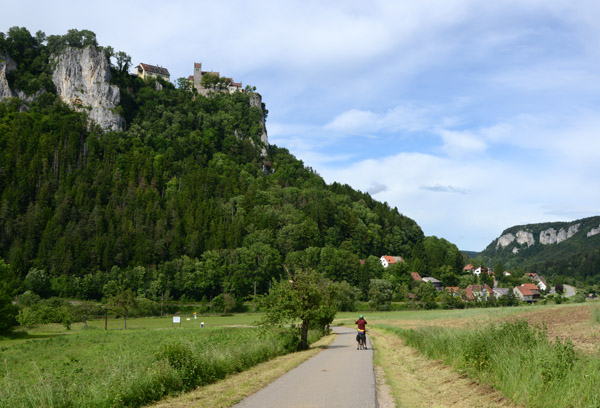 Donauradweg, Oberes Donautal