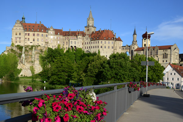 Sigmaringen Castle from the Burgstrae Bridge 