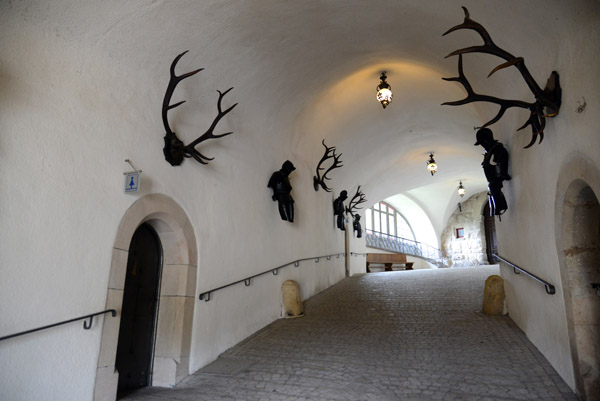Entrance hall to Sigmaringen Castle