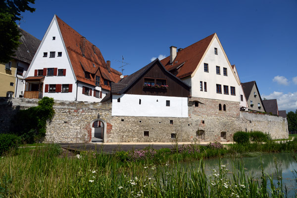 View from the Segrepromenade, Lauingen