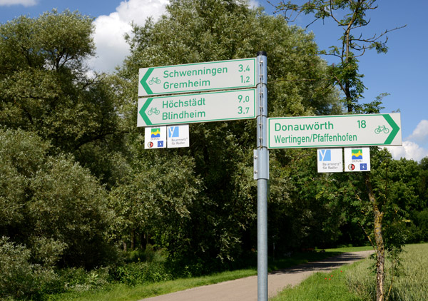 18km more to the day's destination, Donauwörth